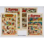 Topper (1957) 205-256 (Near complete year missing 211, 214). Starring Mickey The Monkey and Oliver