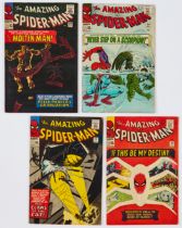 Amazing Spider-Man (1965) 28-31. # 28-30 have Comics Code 'A' touched in with red pen. # 30 has