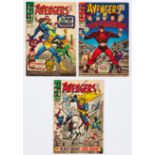 Avengers (1967-68) 42, 43, 48 [vg/fn-/vg] (3). No Reserve