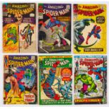 Amazing Spider-Man low grades (1966-73) 37, 44, 45, 54, 107, 119 [gd/vg] (6). No Reserve