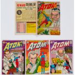 Atom (1962-65) 1, 15, 16, 19. # 15, 16, 19 with Comics Code 'A' touched in with red pen [gd/vg-/vg-]