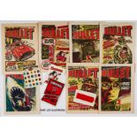 Bullet (Feb-Dec 1976) 1-46. Complete year with free gifts for Nos 1, 2 & 32. No 1: Secret Sign Ring,