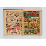 Dandy (1958) 841-892. Complete year in bound volume. Starring Robin Hood in 'The Mystery of Sherwood