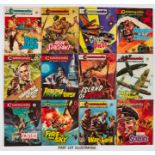 Commando (1972-73) 45 issues between 632-700. Bright covers, cream/light tan pages [fn-/vfn] (45)