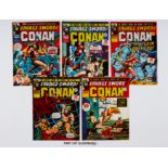 Savage Sword of Conan (1975) 1, 2 (x 2), 3-18 complete run. No 1 without poster [fn+/vfn+] (19).