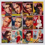 Fans' Star Library (1958-60) 1-54. Complete run including Elvis, Sinatra, Belafonte, Brando, James