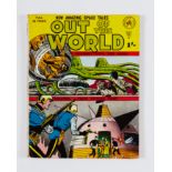Out of This World 17 (A. Class 1963) reprinting Amazing Fantasy # 15. With 2 panels cut out of