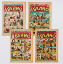 Beano (1943-45) 215, 249, 250, 251. Propaganda war issues - Save Paper with Lord Snooty and Hairy