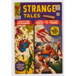 Strange Tales 133 (1965). Cents copy, good cover gloss, light tan interior covers, cream/light tan
