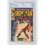 Iron Man 5 (1968) CBCS 9.4. Off-white/white pages. No Reserve