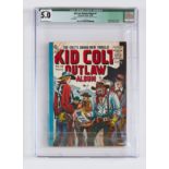 Kid Colt Outlaw Album No 1 (Thorpe & Porter 1958). U.S. Atlas Kid Colt reprints. CGC Qualified Grade