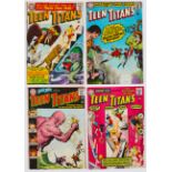 Teen Titans (1966) 1, 2, Brave and the Bold 60, Showcase 59. Comics Code 'A' touched in with red