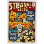 Strange Tales 76 (1960). Cents copy, cream/light tan pages [fn]. No Reserve