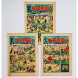 Dandy (1939) 59, 69, 75 [vg+/vg/gd-vg] (3)