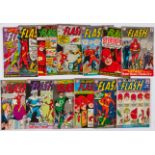 Flash (1964-67) 158-166, 168-170, with 80p Giant 4. Comics Code 'A' touched in with red pen [vg+/