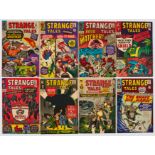 Strange Tales (1965) 132-139. Comics Code 'A' filled in with red pen, cream pages. # 135 [vg],