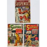 Tales of Suspense (1962-63) 27 cents copy, 43, 44 cents copy. Comics Code 'A' filled in with red pen