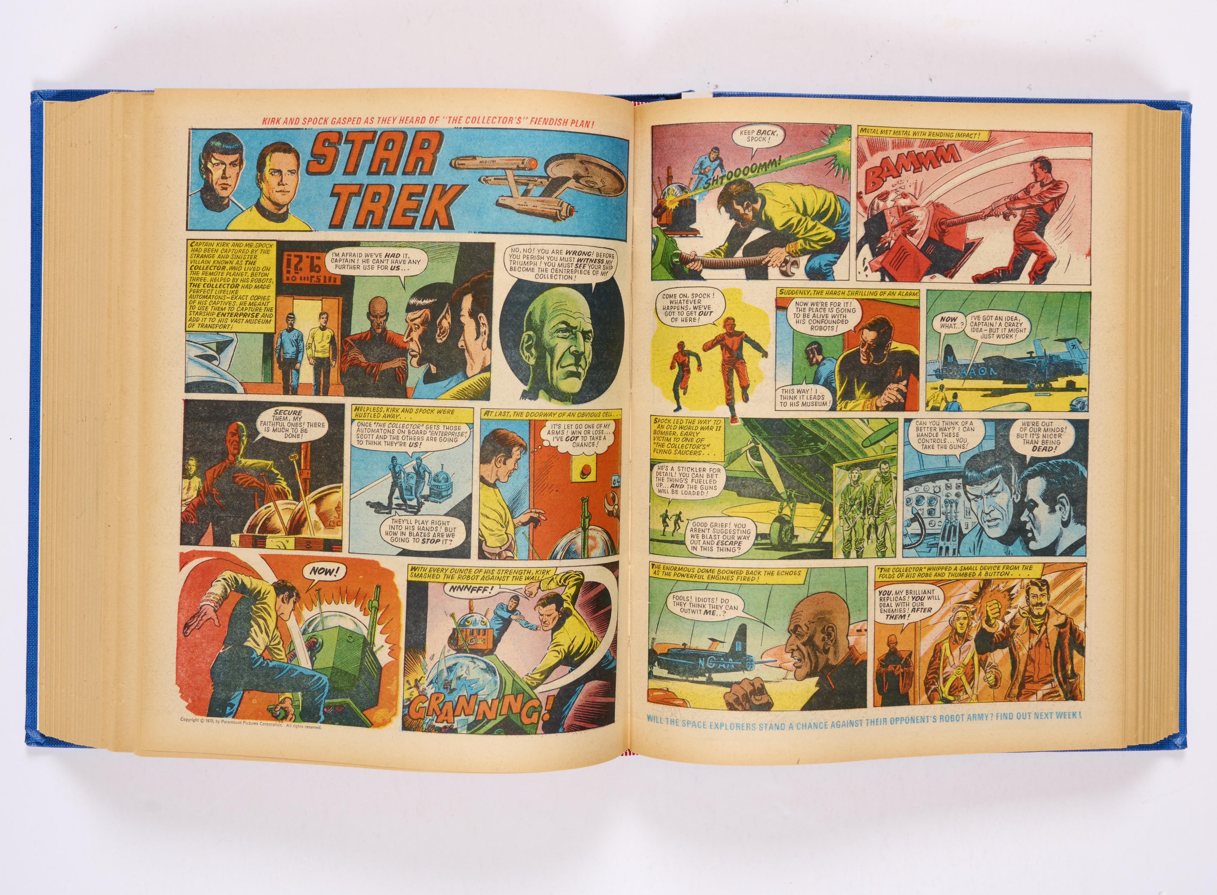 Valiant (1st Jan-24 June 1972). Half-year bound volume with Captain Hurricane, Kid Pharaoh, Janus - Image 3 of 5