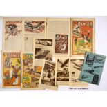 Ranger (Apr-Jul 1933) 114-127 with all free gifts: 12 World Record Art Plates and Art Folder