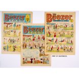 Beezer (1968-75) 51 issues between 651-1025 and 6 between 1976-80: 1968 x 6, 1969 x 1, 1970 x 5,