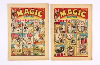 Magic (1940) 68, 69 With Koko, Peter The Piper, Gulliver and The Tickler Twins. First Robin Hood