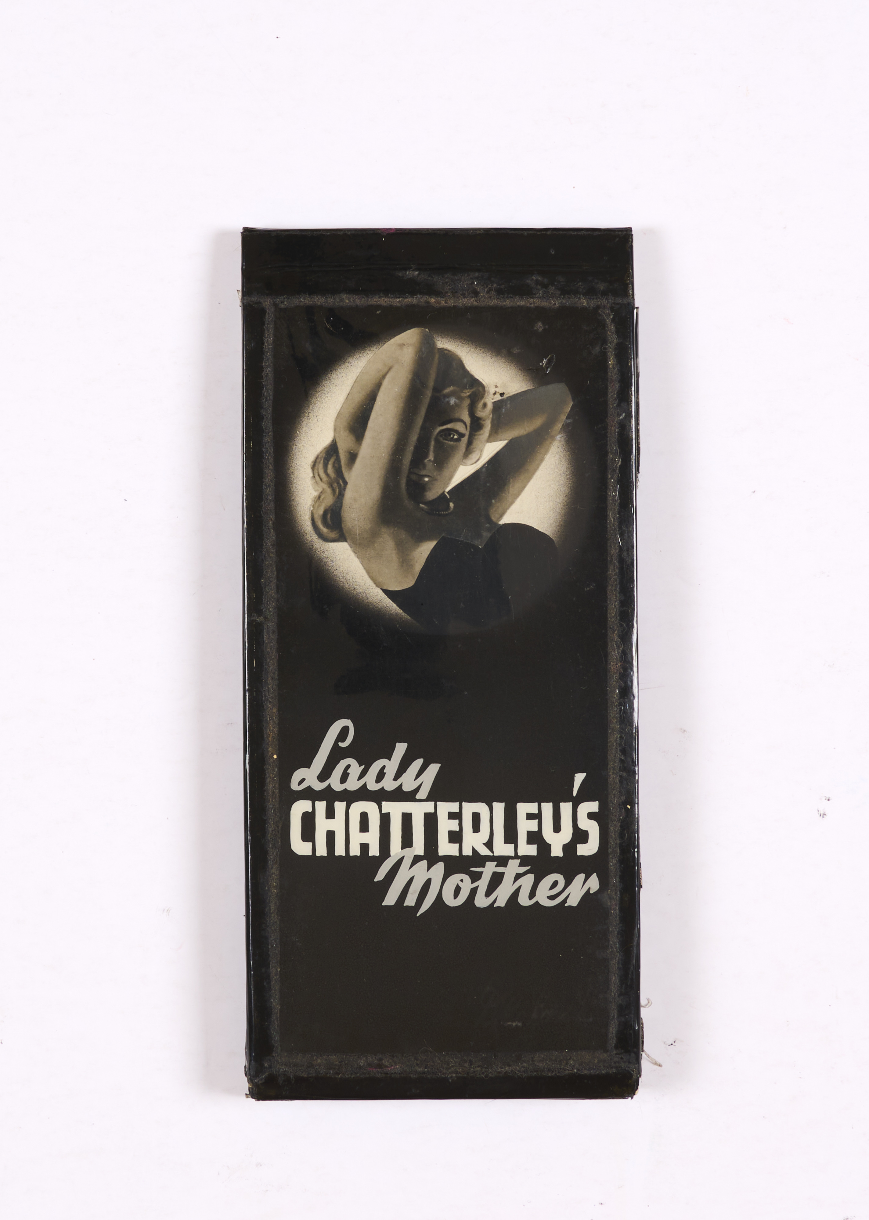 Lady Chatterley's Mother 'Peep-Show' wallet original artwork and construction by Denis McLoughlin (