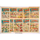 Dandy (I1957) 789-840 (missing 813, 816, 817). Early issues: Nos 789-815 and 838 [vg/fn], balance 22