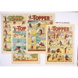 Topper (1955) 100-152. Near complete year missing No 124. No 100 first Beryl the Peril by David Law,