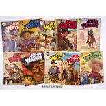 John Wayne Adventure Comics (WDL 1953-54) 50-69. A few [vg], balance [vg+/fn] (20)