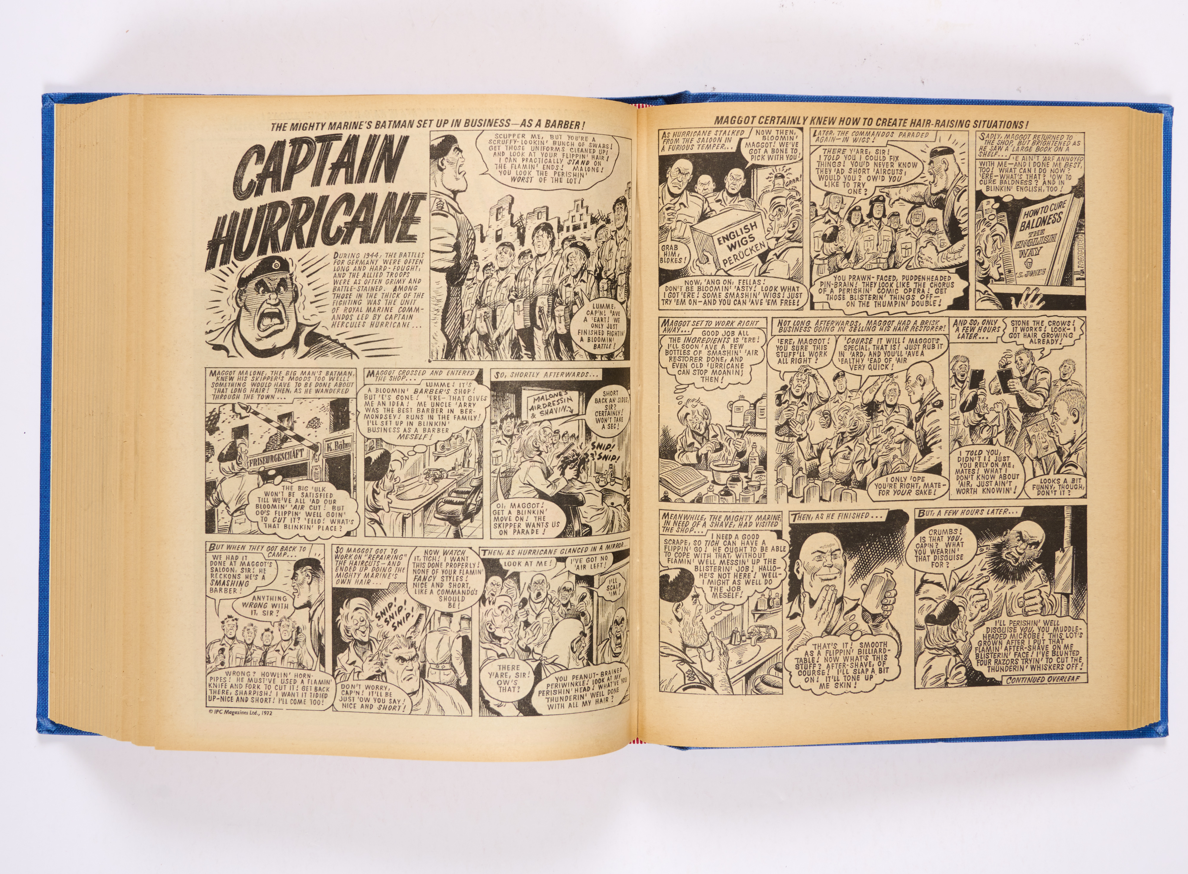 Valiant (1st Jan-24 June 1972). Half-year bound volume with Captain Hurricane, Kid Pharaoh, Janus - Image 5 of 5