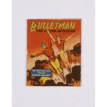 Bulletman The Flying Detective No 11 (1942 Mighty Midget Comic). Bulletman and Bulletgirl battle