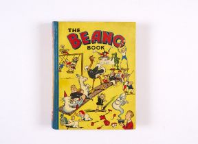 Beano Book No 1 (1940). Pansy Potter balances the Beano Bunch! Bright boards with professionally
