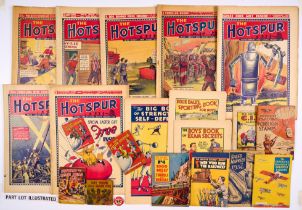 Hotspur (1934-40) 58, 107, 165, 183, 211, 290, 293, 302, 313, 314, 320, 335 with all free gift