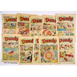 Dandy (1963) 1102-1153. Complete year. Starring Korky, Desperate Dan, Corporal Clott and Willie