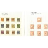 GERMANY Municipal Revenue stamps neatly presented collection in nine Eclipse albums in