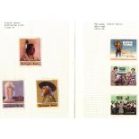 USA Cinderella stamps collection housed in seven Eclipse albums comprising RAILWAY TOURIST PUBLICITY