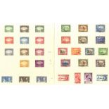 1937-59 M & U collection on leaves incl. 1937 Dhow set to 8a + 2r M, 5r U, 1939 Defin set M or FU,