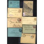 19thC postal stationery - wide variety of types & languages with mainly U postcards, letter cards,