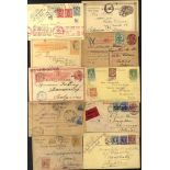 POSTAL STATIONERY large postcard album containing 200 items of postal stationery postcards, mainly