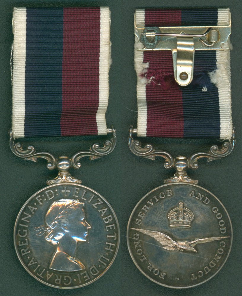 R.A.F Long Service & Good Conduct Medal Eliz II to Cpl. A. M. Mason (H8098651), R.A.F (boxed),