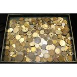 World coins - miscellaneous accumulation, mixed grades. (638)