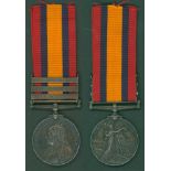 Queen South Africa Medal, clasps Transvaal, Orange Free State and Cape Colony to 14074 Pte. A. H.