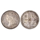 1849 'Godless' florin, EF, toned, S3890.