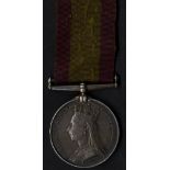 Afghanistan Medal 1878-80, no clasp to 4966. Gr. J. Weeks, E/4th R.ART. Nr EF.