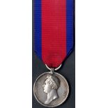 Waterloo Medal 18th June 1815 to Tr. Ser.Maj. J. Fehrensen 1st reg Light Drag. K.G.L. parts of the