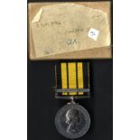 Africa General Service Medal, clasp Kenya to 23015824 Fus. J. Cooper, R. North'd Fus. GEF.