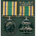 Iraq Reconstruction Service Medal in cupro nickel, named to Beverley J. Simpson, this is Mint