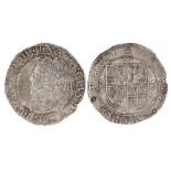 Shilling, mm triangle (1639-40), AVF/VF, pleasing tone. S2799.