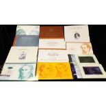 Royal Mint banknotes, range of £5, £10, £20 & £50 each in its original presentation folder.