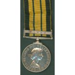 Africa General Service Medal Eliz II, clasp Kenya to 22981981 Fus. R. Barnes, Royal North'd Fus.
